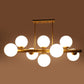 Altura Antique Gold Iron Chandelier  | E27 holder | Included Bulb | Eliante by Jainsons Lights