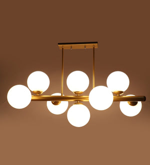 Altura Antique Gold Iron Chandelier  | E27 holder | Included Bulb | Eliante by Jainsons Lights