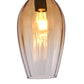 JSPHILO Amber 4-304-1xE27 Impressions Glass Hangings