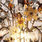 Amber Flame Wildflower Chandelier