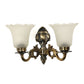 Ladder Antique Brass Metal Wall Sconces | no-2-2w | Included Bulb | Eliante by Jainsons Lights