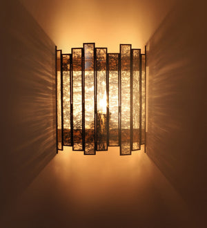 Pisa Metal Flush Mount Wall Light (Antique Brass Finish) | 1060 | Included Bulb | Eliante by Jainsons Lights