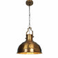 Winfrey Antique Gold Brass Hanging Light | M-20113-1LP | Included Bulb | Eliante by Jainsons Lights