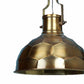 Winfrey Antique Gold Brass Hanging Light | M-20113-1LP | Included Bulb | Eliante by Jainsons Lights