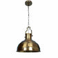 Winfrey Antique Gold Brass Hanging Light | M-20113-1LP | Included Bulb | Eliante by Jainsons Lights