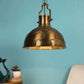 Winfrey Antique Gold Brass Hanging Light | M-20113-1LP | Included Bulb | Eliante by Jainsons Lights