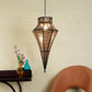 Alpha Brown Iron Hanging Light | 2202 | Included Bulb | Eliante by Jainsons Lights