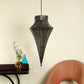 Alpha Brown Iron Hanging Light | 2202 | Included Bulb | Eliante by Jainsons Lights