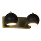 Adriana Metal Picture Light (Black & Gold) | LED-LOTA-2LP | Included Bulb | Eliante by Jainsons Lights