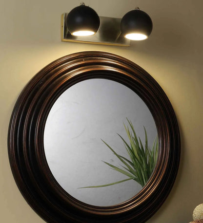 Adriana Metal Picture Light (Black & Gold) | LED-LOTA-2LP | Included Bulb | Eliante by Jainsons Lights