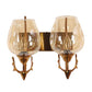 Antique Gold Iron Wall Light | 1329-2W | Included Bulb | Eliante by Jainsons Lights