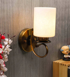 Antique Gold Metal Wall Light | S-266-1W | Included Bulb | Eliante by Jainsons Lights