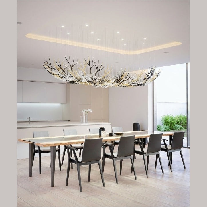 ANTLERS Branching Glass Suspension Collection – full view