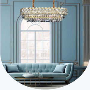 JS-SBL AZ-05-019 Rectangular Chandeliers