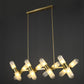 JSPHILO 6-290-16xG9 Impressions Rectangular Chandeliers