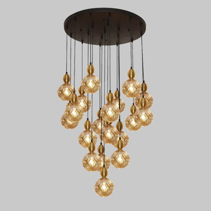 JSPHILO 4-267-19xG9 Impression Double Height Chandeliers