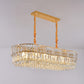 JSPHILO 6-390-12xE14 SHINE Rectangular Chandeliers