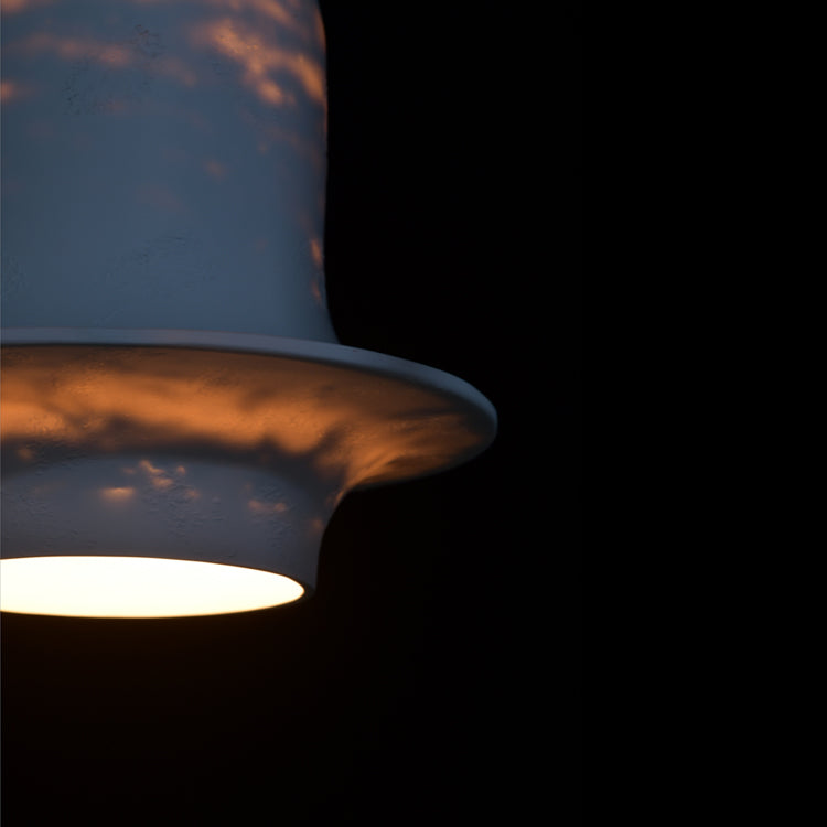 JSPHILO 4-395-1xE27 RETRO Concrete Hanging
