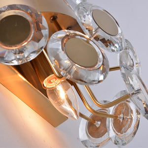 JSPHILO 3-214-2xE14 Shine Crystal Wall Light