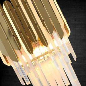 JSPHILO-3-183-2xE-14 Crystal Wall Light