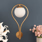 Dorada Gold Metal Wall Light - BADMINTON-1W - Included Bulbs