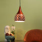 ELIANTE Copper Aluminium Base Copper White Shade Hanging Light - Ballon-Big-Cop - Bulb Included