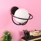 Black Metal Wall Light -BASKET-WALL-1W - Included Bulb