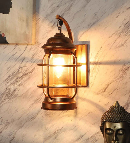 Beeso Copper Iron Wall Light | AT-113-1W | Included Bulb | Eliante by Jainsons Lights