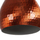 Copper White Metal Hanging Light BELON-S-COPPER-1HL