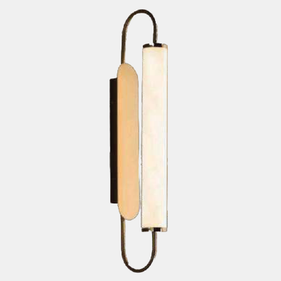 JSPHILO-1-032-1xLED - Gold & Opal Led Wall Light