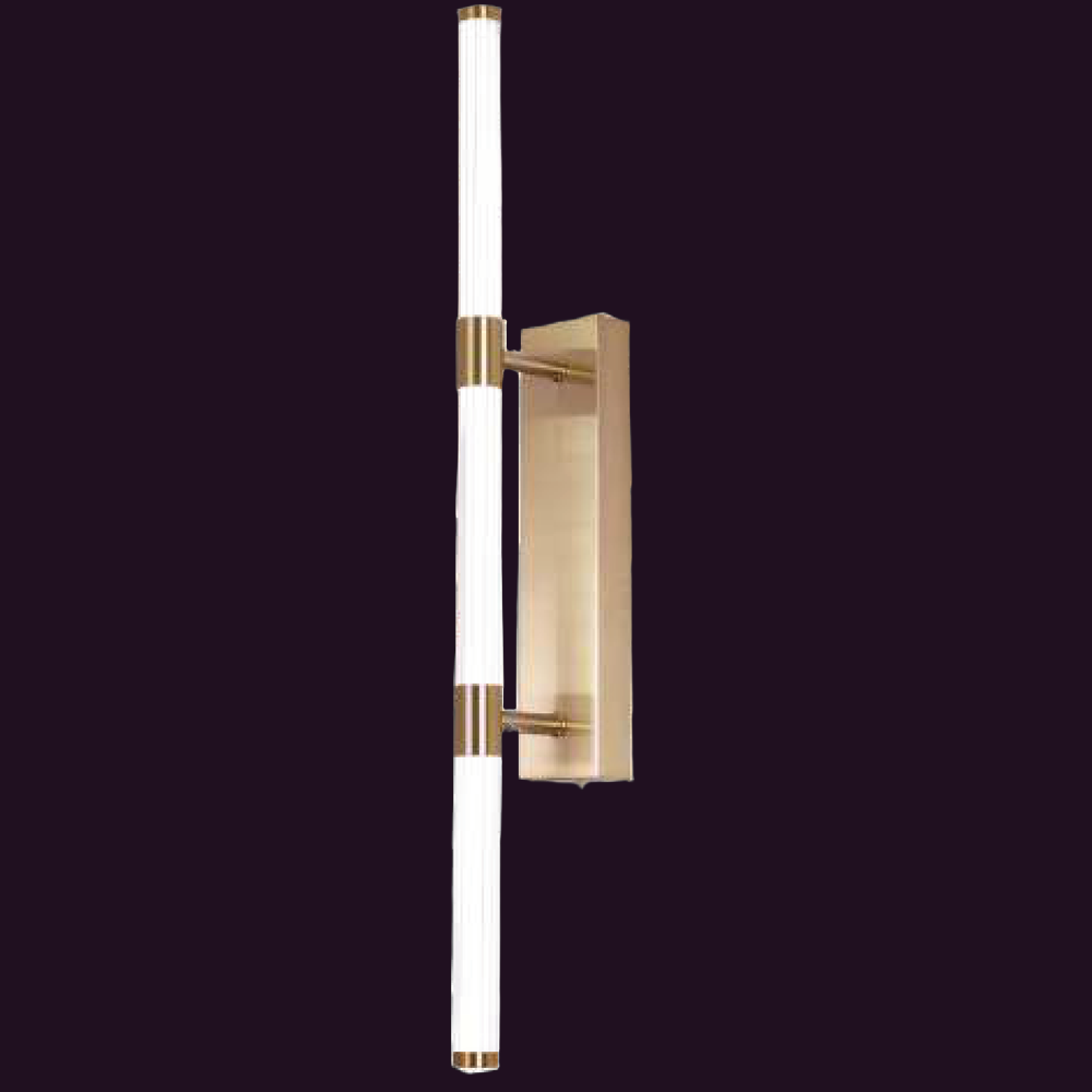 JSPHILO-1-035-600-GD(M) - Gold & White Modern Wall Light