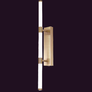 JSPHILO-1-035-600-GD(M) - Gold & White Modern Wall Light