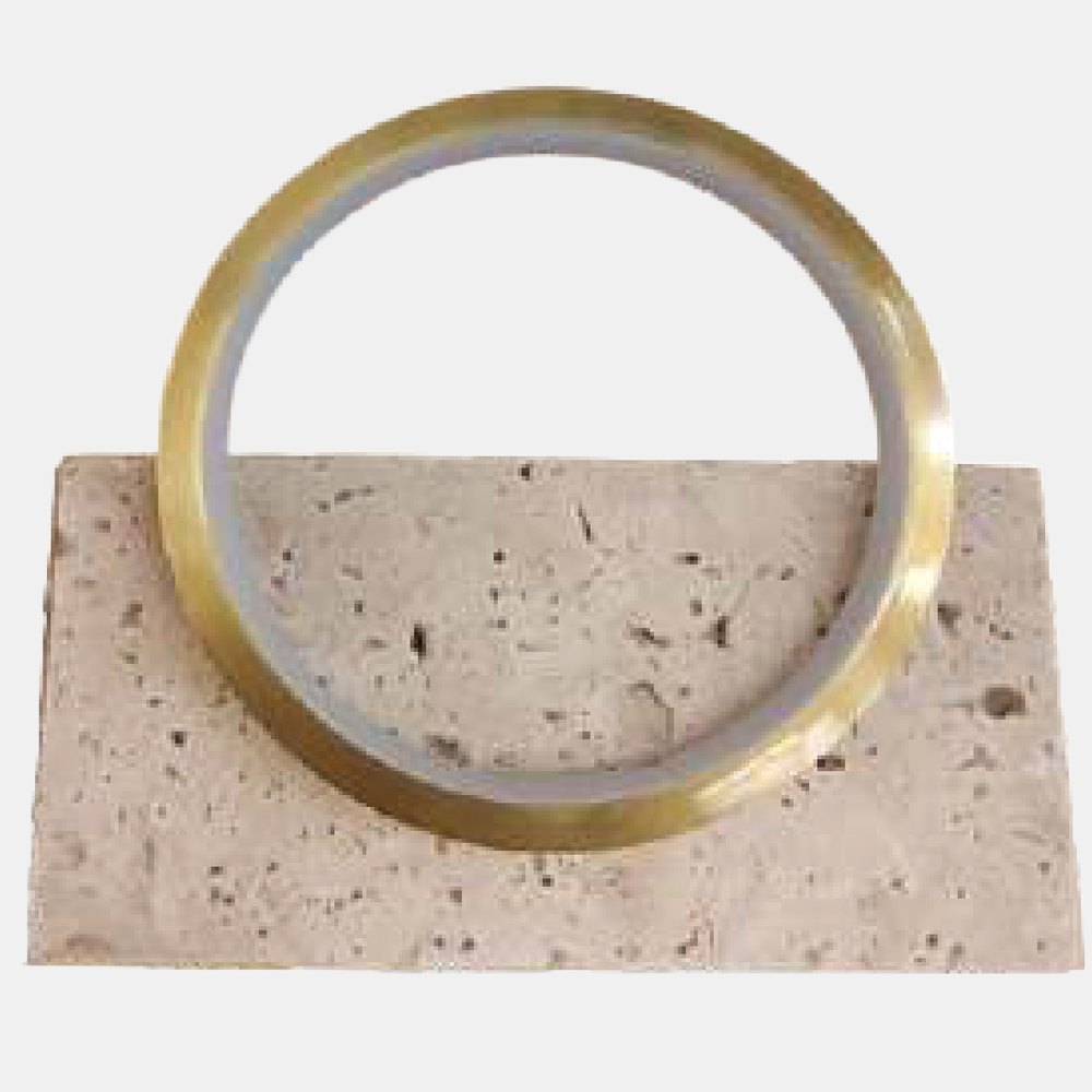 JSPHILO-1-036-L300-GD - Stone & Gold Led Wall Light