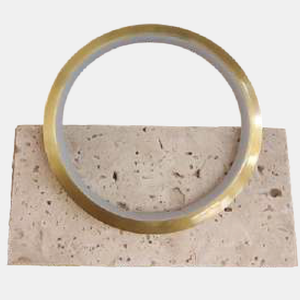 JSPHILO-1-036-L300-GD - Stone & Gold Led Wall Light