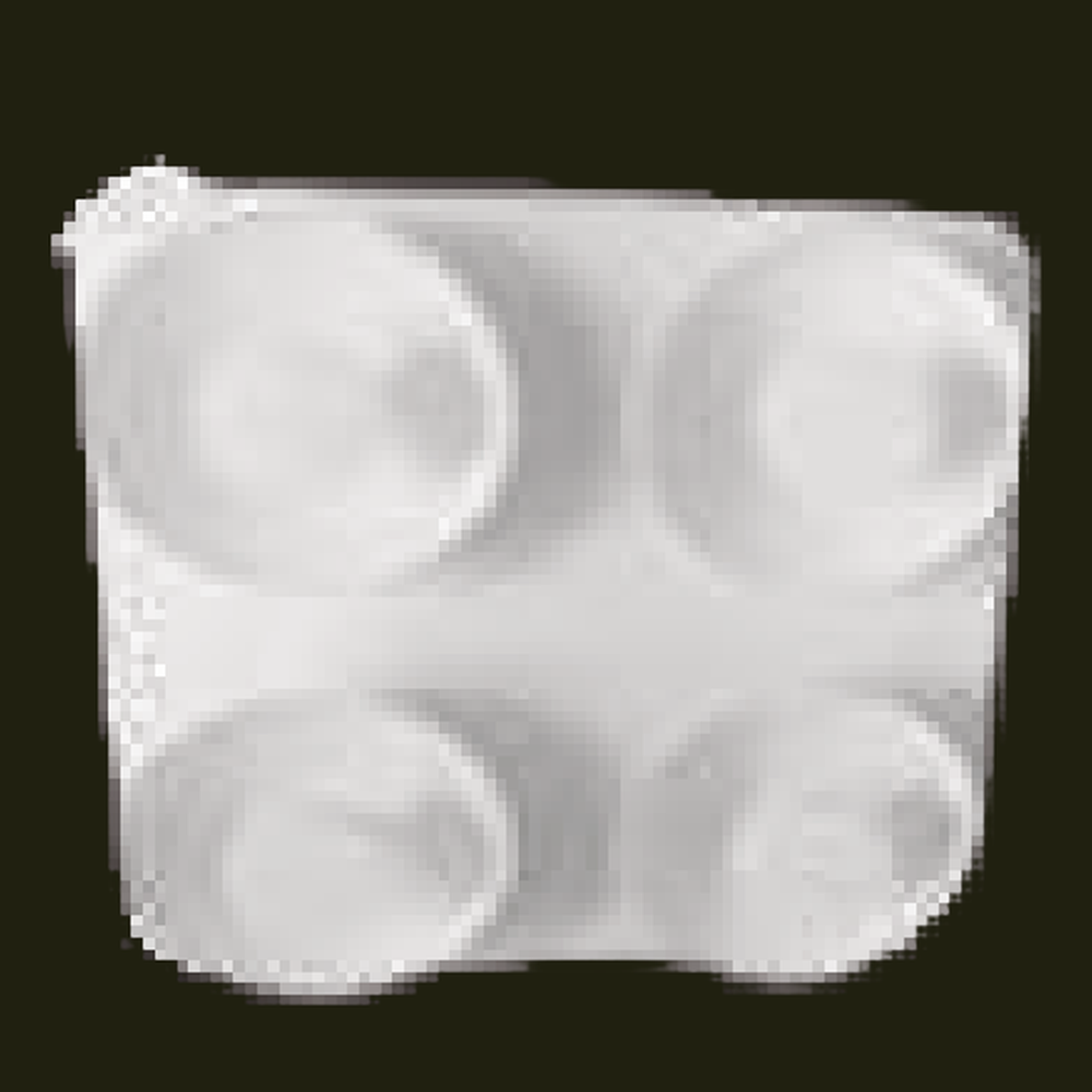 JSPHILO-3-071-4 x LED 16W - White Ceiling Light