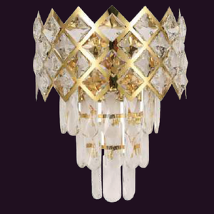 JSPHILO-3-294-2xG9 - Gold & Clear Modern Wall Light