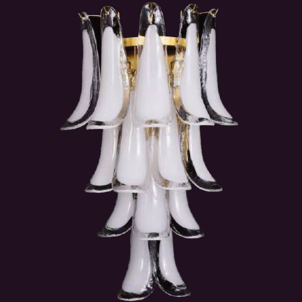 JSPHILO-3-306-5xE14 - Gold & White Modern Wall Light