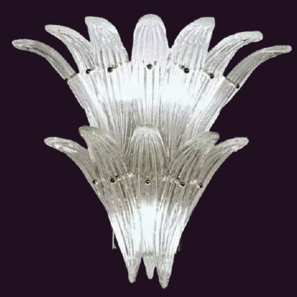 JSPHILO-3-307-3xE14 - Gold & Clear Modern Wall Light