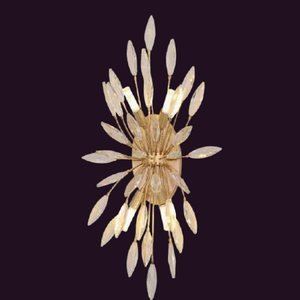 JSPHILO-3-308-4xG9 - Gold & Clear Luxury Wall Light