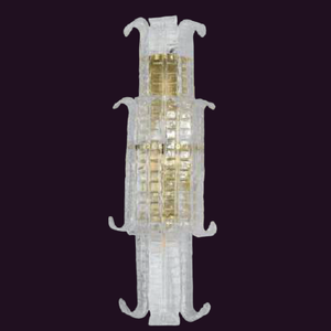 JSPHILO-3-327-4xE14 - Gold & Clear Modern Wall Light