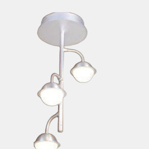 JSPHILO-4-041-3 x3 LED - White Cluster Hanging Light