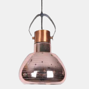 JSPHILO-4-193-1xE27 - Red Bronze Luxury Hanging Light