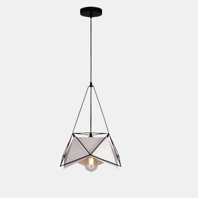 JSPHILO-4-328-1xE27 - White Modern Hanging Light
