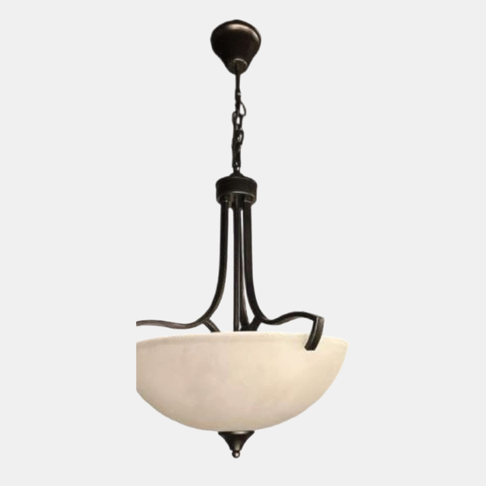 JSPHILO-4-368-3xE27 - Black & White Classic Hanging Light