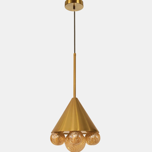 JSPHILO-4-467-7xG4 - Champagne Modern Hanging Light