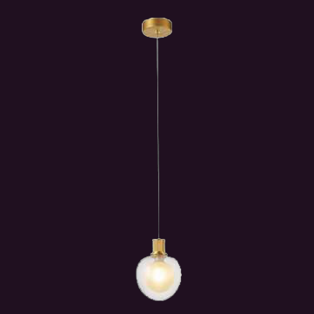 JSPHILO-4-482-1xG9 - Glass Hanging Light