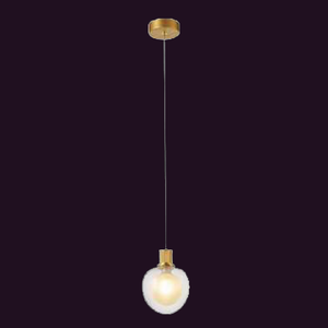 JSPHILO-4-482-1xG9 - Glass Hanging Light