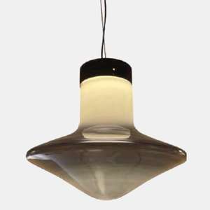 JSPHILO-4-491-1xE27 - Black & Smoke Modern Hanging Light