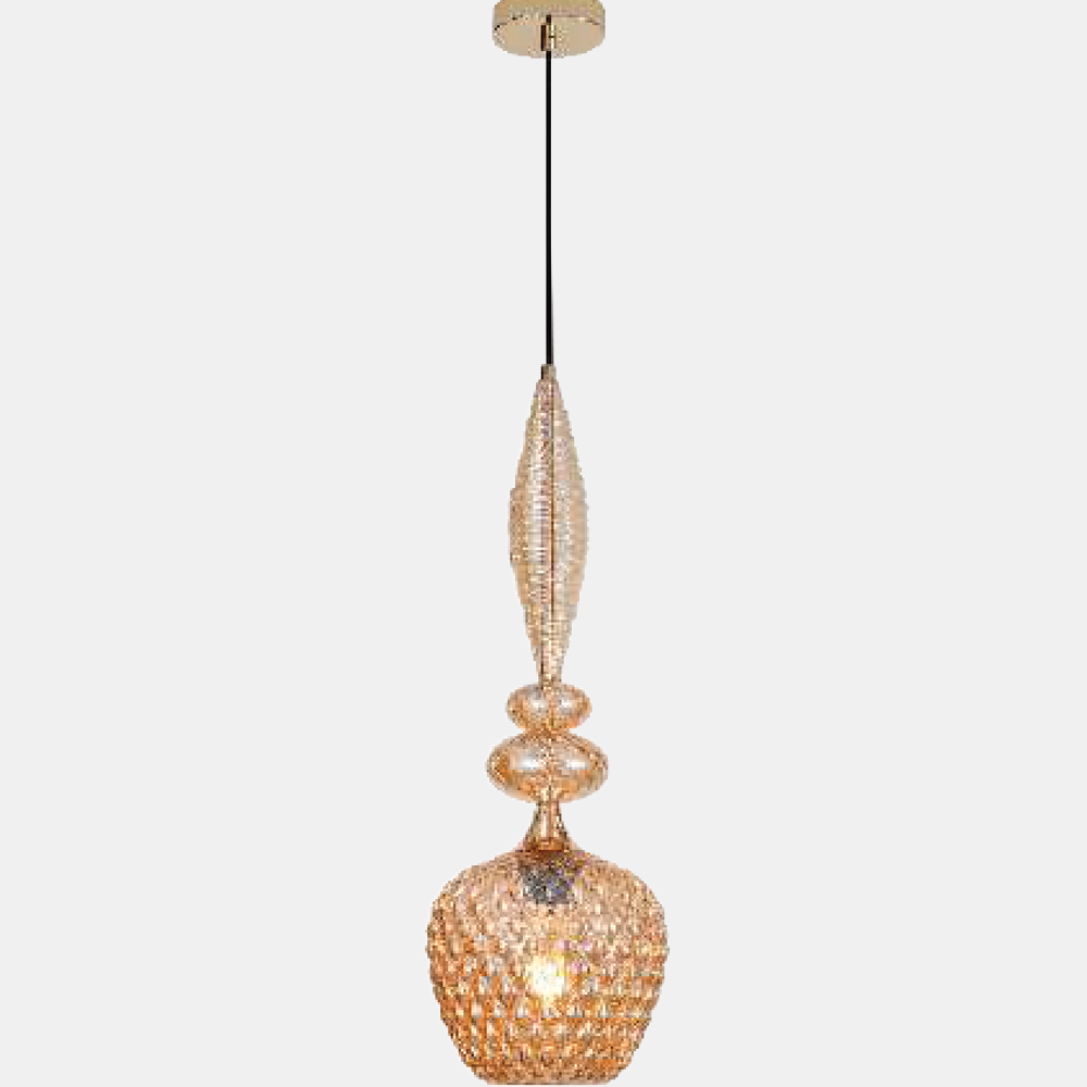 JSPHILO-4-496-1xE27 - Smoke Modern Hanging Light