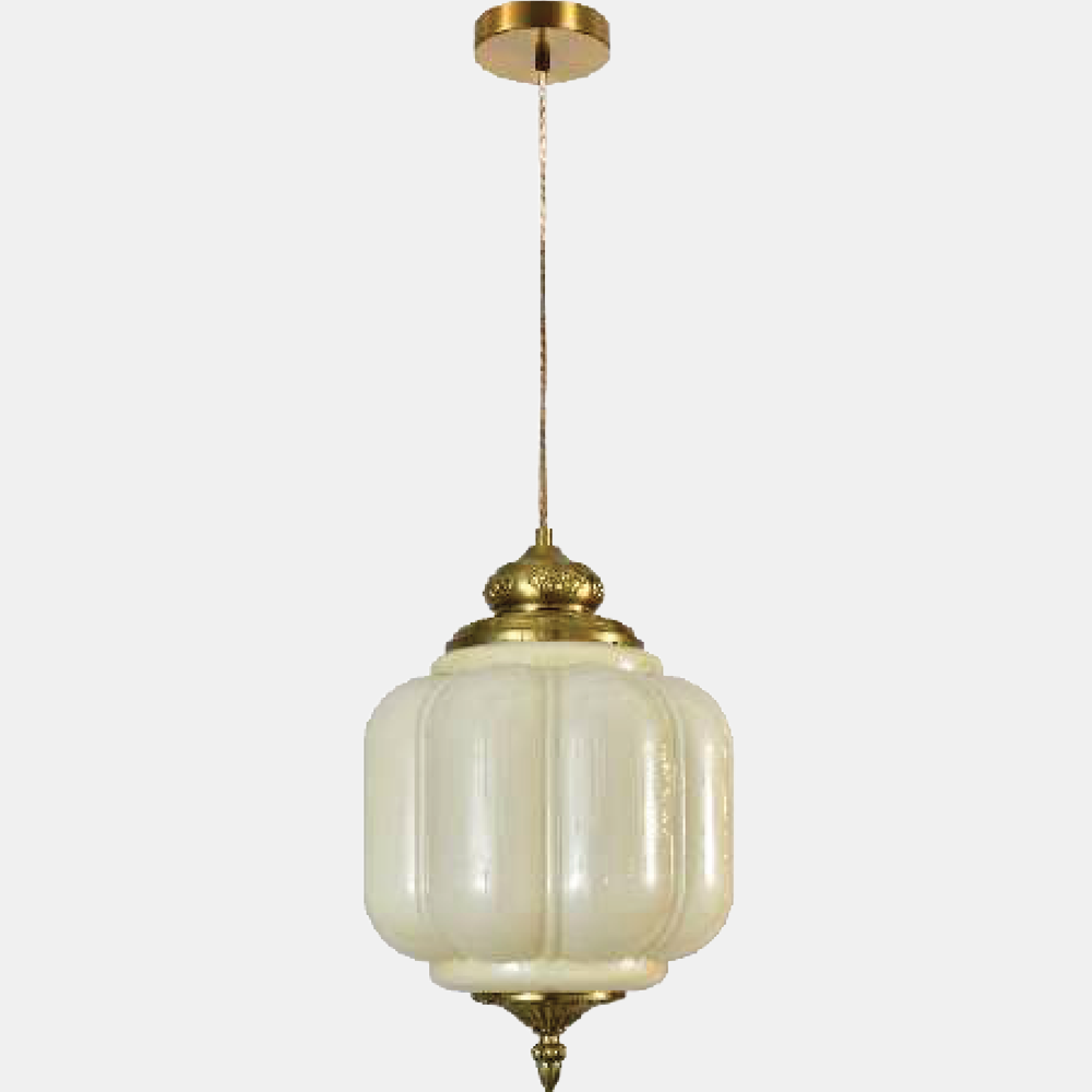 JSPHILO-4-497-1xE27 - White Modern Hanging Light